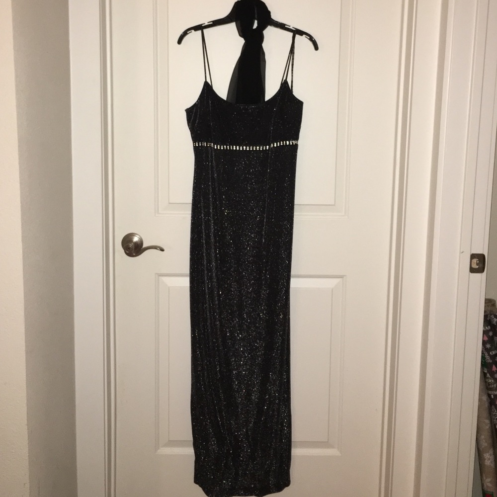 Black special occasion dress size 9